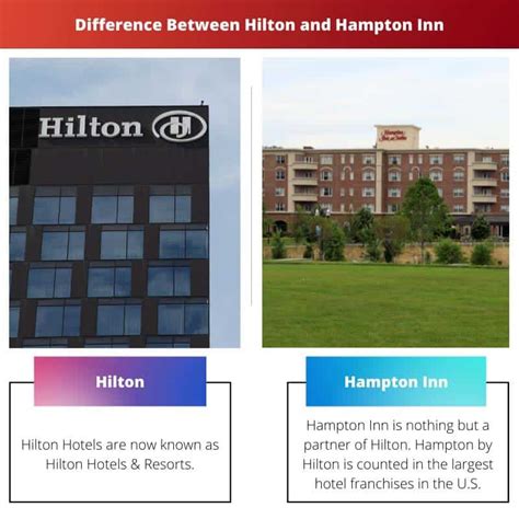 hampton inn vs hilton.